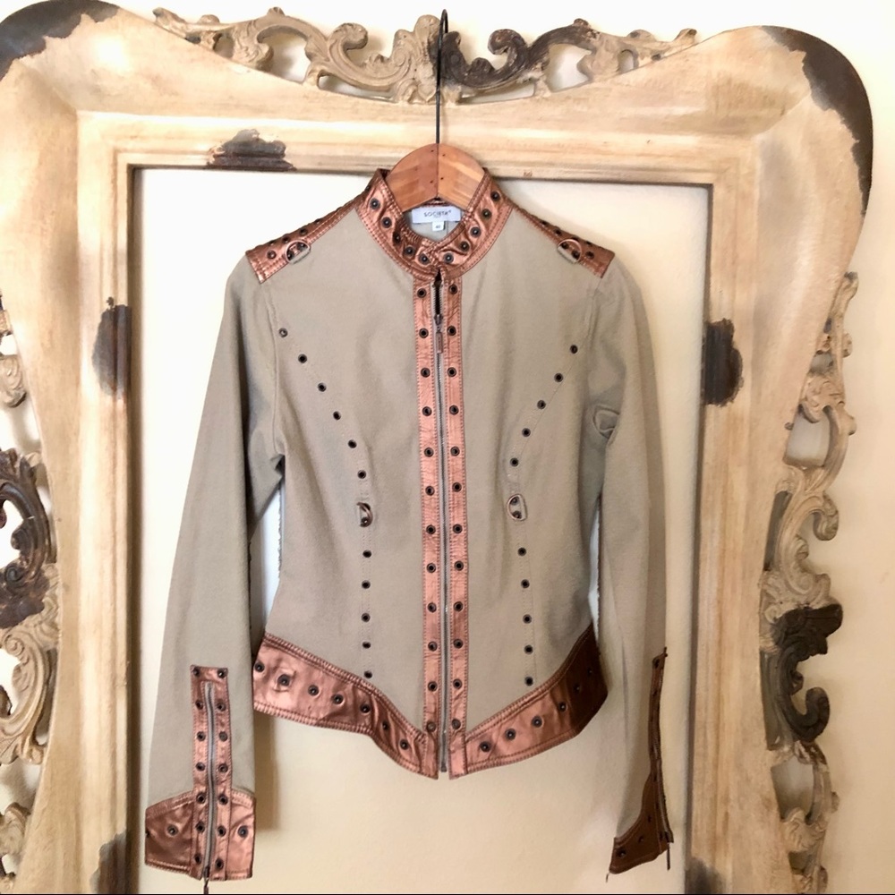 Societa Fashion Italy Bronze Lightweight Jacket